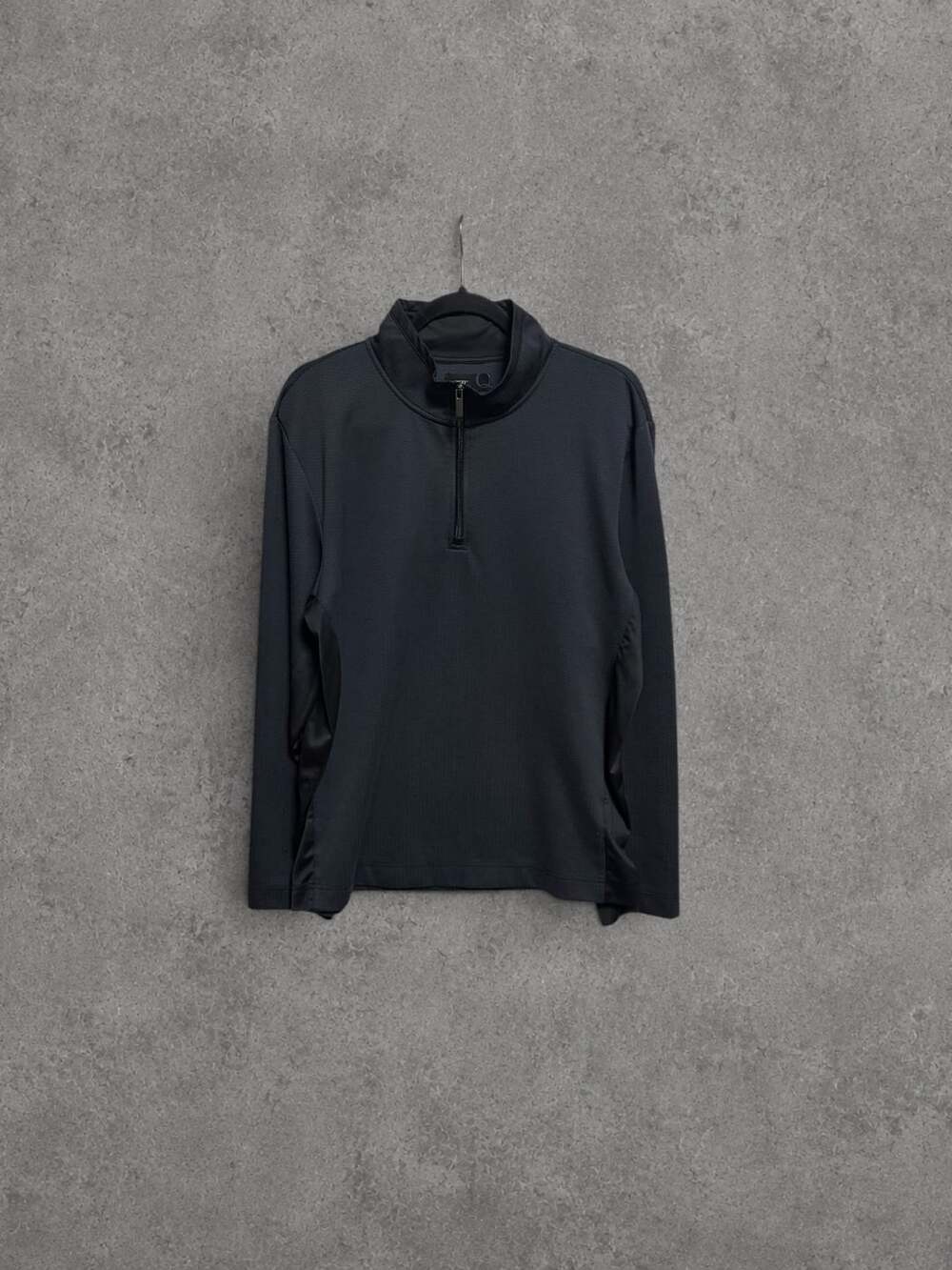 Quieti Performance Quarter-Zip Pullover Black